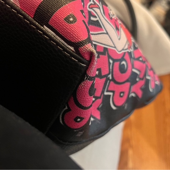 Betty Boop Pink Vintage Hand Bag - Picture 7 of 8